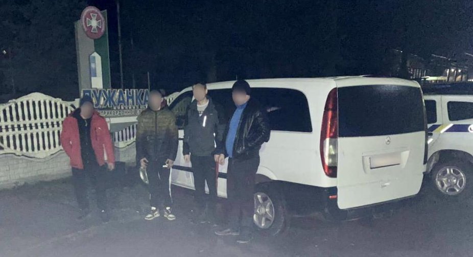 In Transcarpathia, border guards and police detained three evaders along with a ferryman