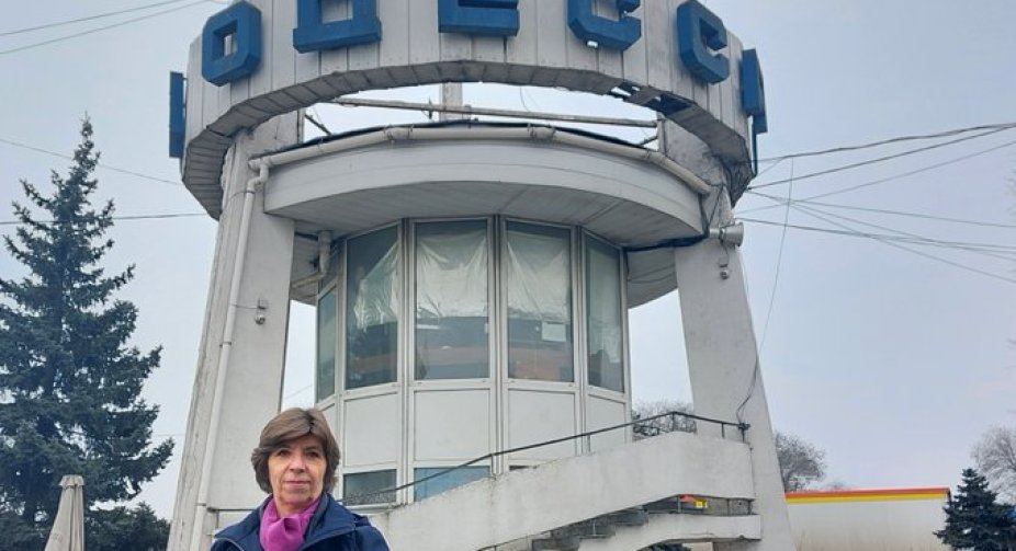 The head of the French Foreign Ministry arrived in Odesa for a visit
