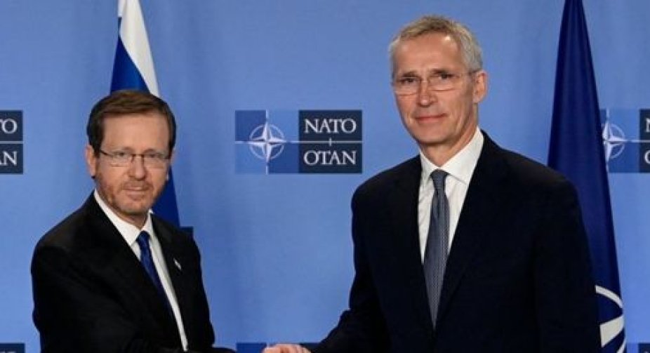 The head of NATO and the president of Israel discussed cooperation and support for Ukraine