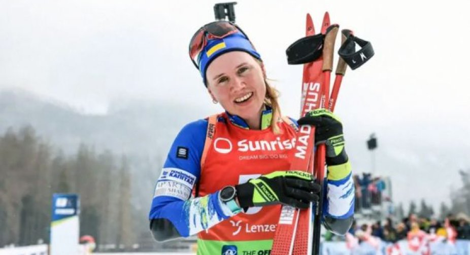 Українка Анастасія Меркушина стала чемпіонкою Європи з біатлону