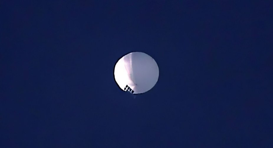 The USA recorded a spy balloon over its territory, probably from China