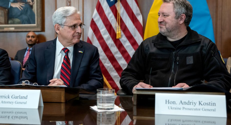 Генпрокурор США заявив, що конфісковані кошти, вилучені у російського олігарха, підуть на допомогу Україні  
