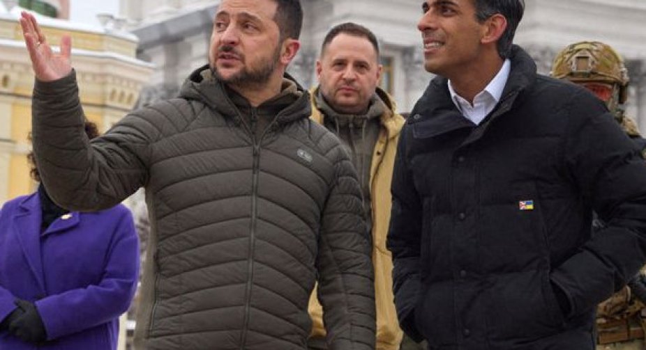 For the first time since the full-scale invasion of Russia: Zelenskyi is visiting Great Britain