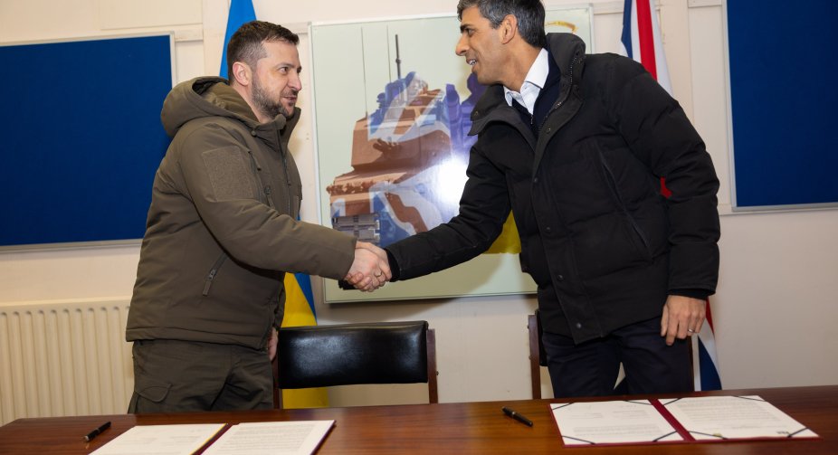 Зеленський та Сунак підписали "Лондонську декларацію" про підтримку Британією України
