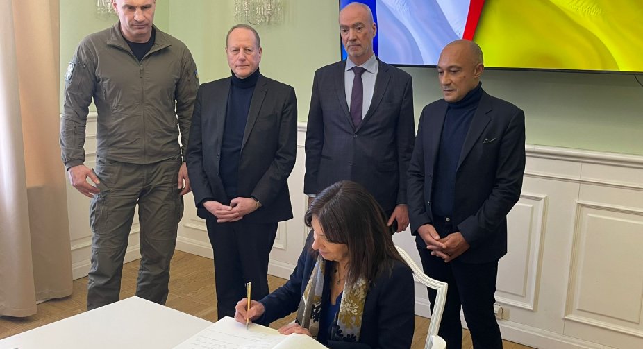 The mayor of Paris came to Kyiv