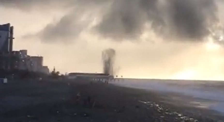 На пляжі в Батумі вибухнула морська міна