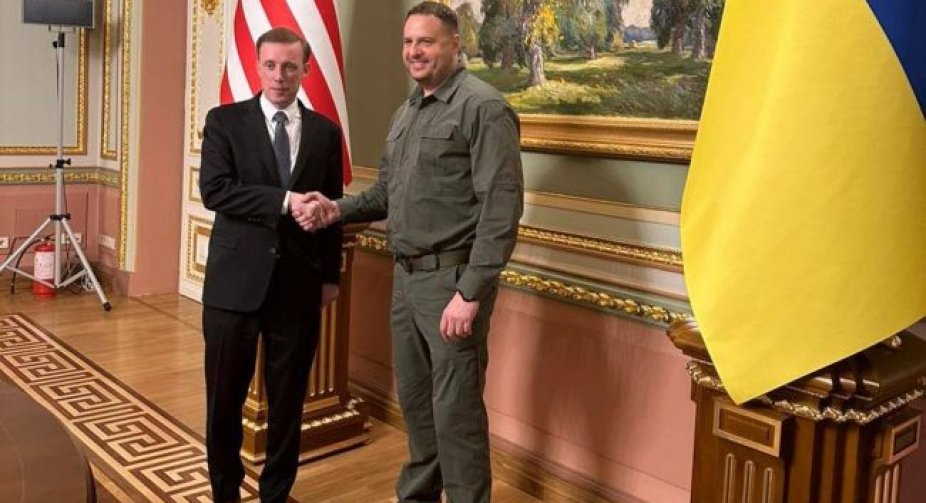 National Security Adviser Sullivan came to Kyiv with Biden