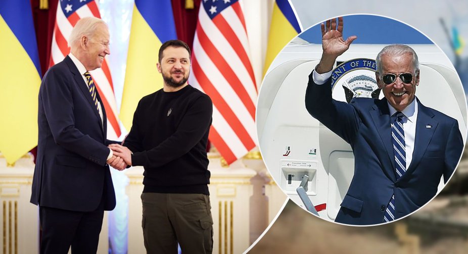 Biden left Kyiv - mass media