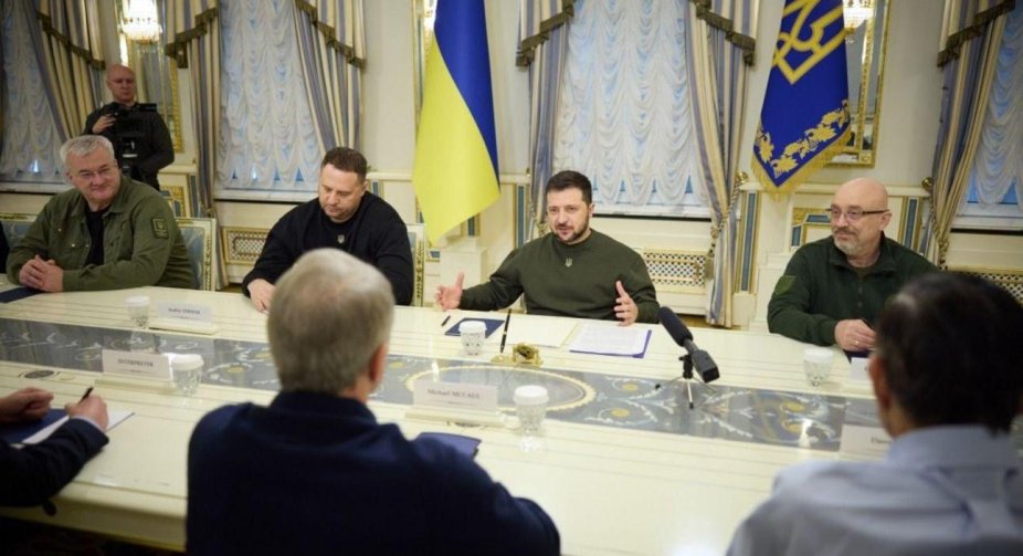 Zelenskyі met with American congressmen in Kyiv