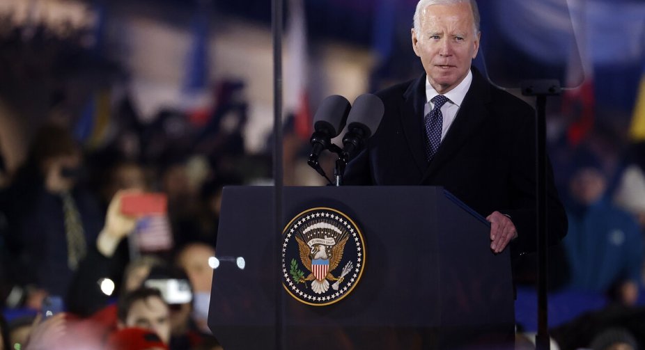 Biden: Russia will never win in Ukraine, never