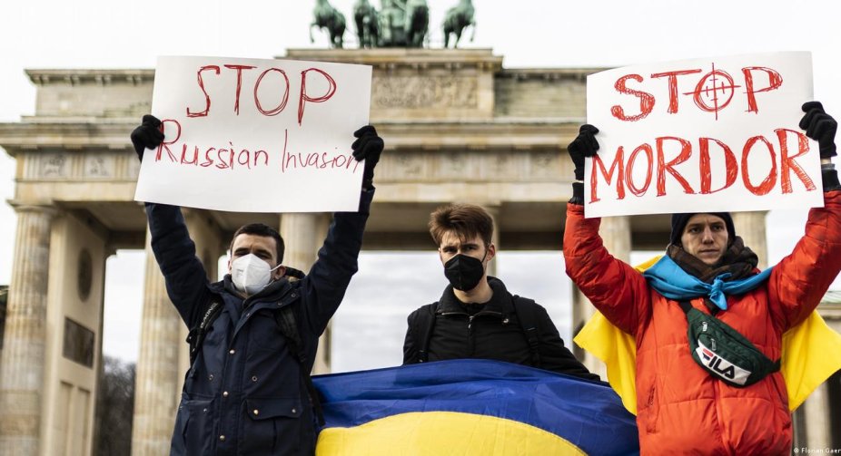 Actions of solidarity with Ukraine are taking place all over the world