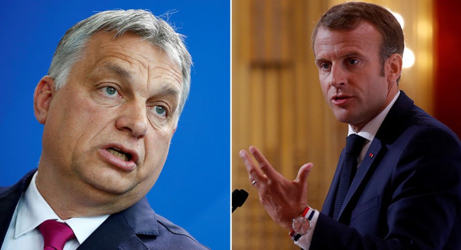 Macron is waiting for Orbán for a working dinner: he talks about the importance of European unity