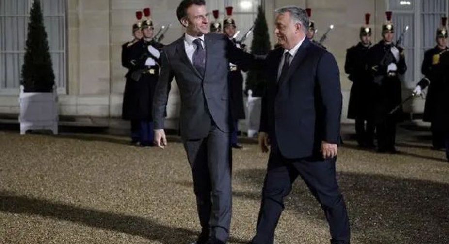 Macron and Orban discussed support for Ukraine and sanctions against Russia in Paris