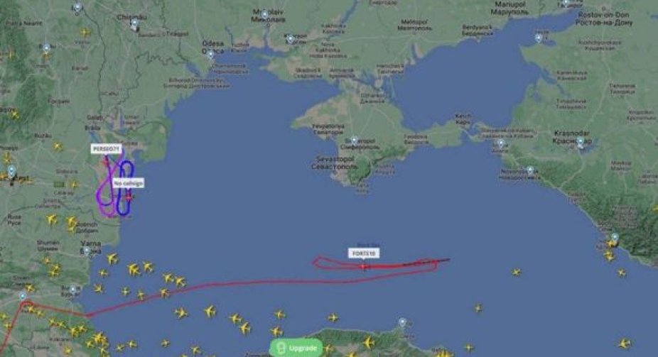 Російський Су-27 зіткнувся над Чорним морем із американським безпілотником  