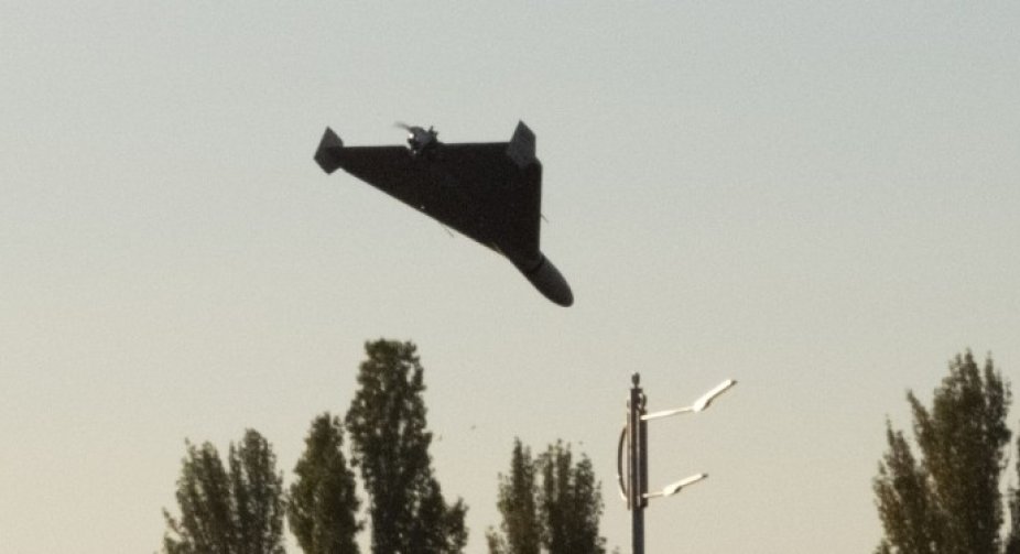 Air defense forces shot down a Russian drone, KMVA, over Kyiv during an alert