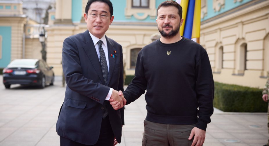 Zelenskyi met with the Prime Minister of Japan