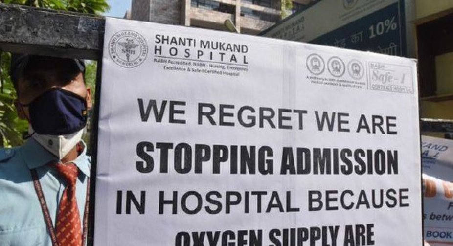 Covid-19 in India: Patients struggle at home as hospitals choke