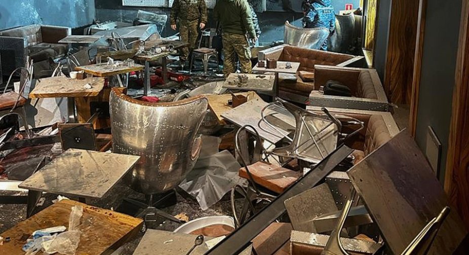 The cafe in which the Kremlin propagandist was blown up belongs to Prigozhin and is located 1.5 km from Putin's apartment