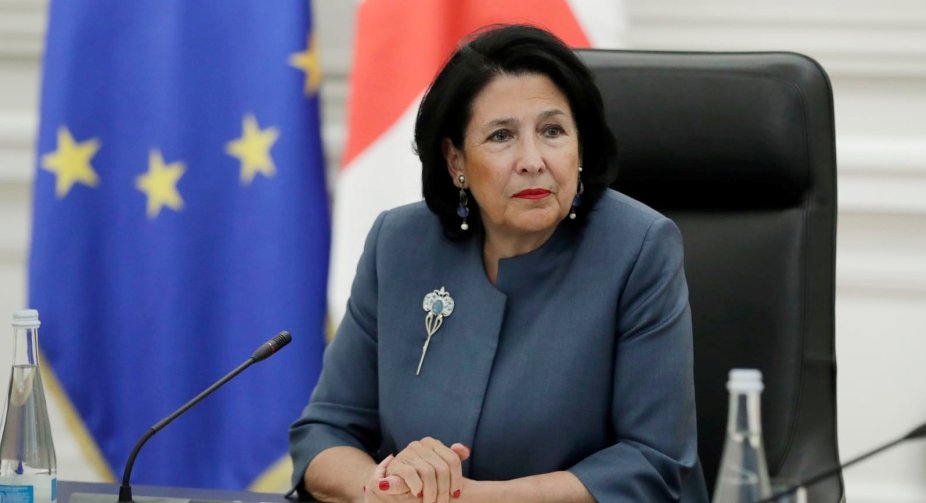 Президент Грузії - українцям: ви боретеся за нашу свободу та європейське майбутнє