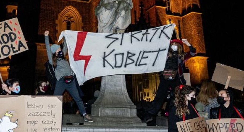 In Poland, the decision of the Constitutional Court on the prohibition of abortion came into force