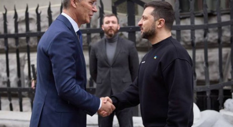 The first visit since the beginning of the full-scale war: Zelenskyі met with the Secretary General of NATO in Kyiv