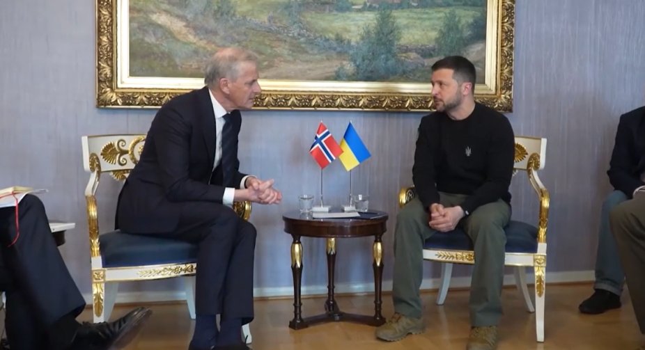 Zelenskyі met with the Speaker of the Parliament of Finland and the Prime Minister of Norway
