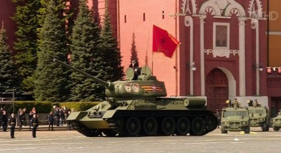 У москві на парад вивели в рази менше техніки, ніж у минулі роки