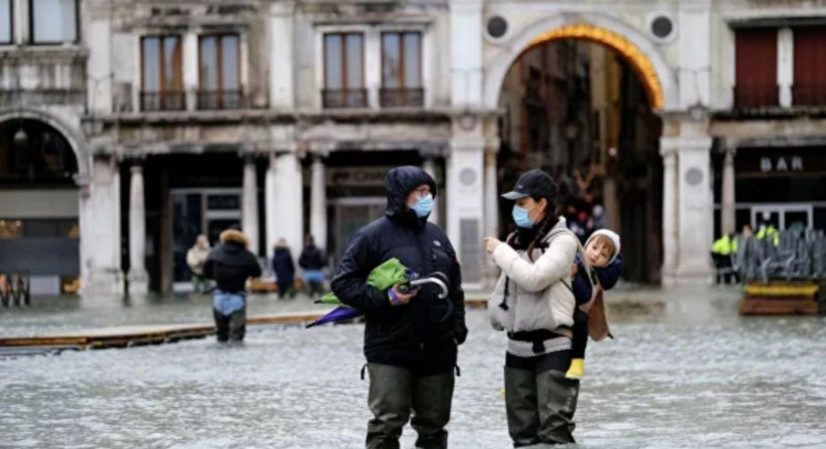 In Italy, damage from floods was estimated at more than 7 billion euros