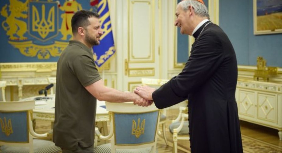 Zelenskyi met with a representative of the Vatican: they discussed the Ukrainian peace formula
