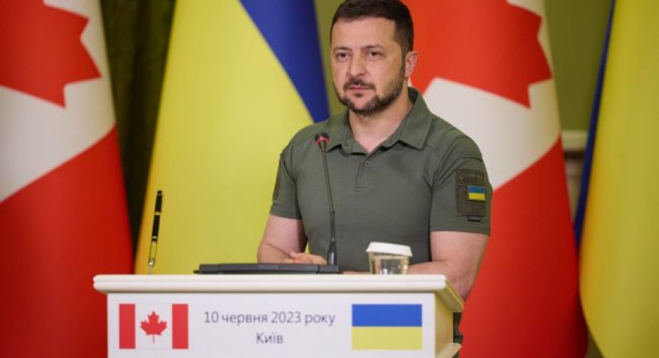 "Так Путіну і передайте". Зеленський відповів на заяву диктатора про контрнаступ ЗСУ