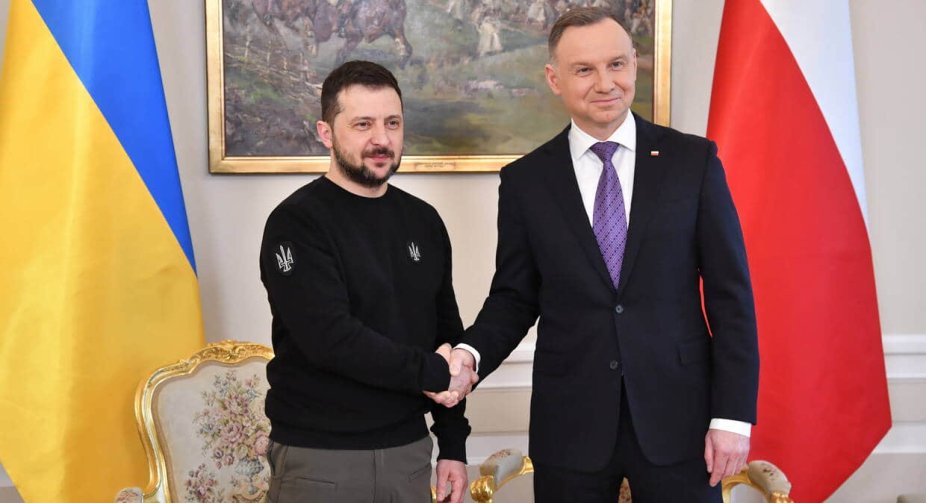 Дуда поговорив із Зеленським перед зустріччю з Макроном та Шольцем