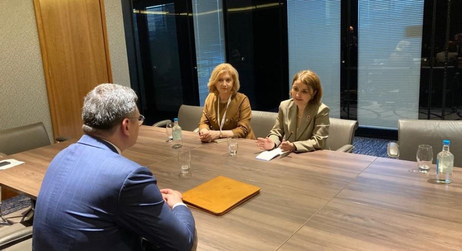 Kuleba met for the first time with the new head of the Foreign Ministry of Romania