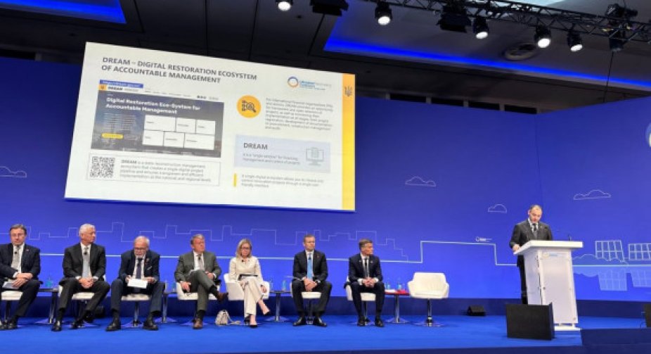 At a conference in London, Ukraine presented the DREAM system for the transparency of reconstruction projects