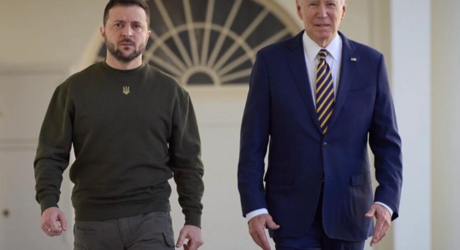 Biden and Zelenskyi discussed the counteroffensive and attempted mutiny in the Russian Federation