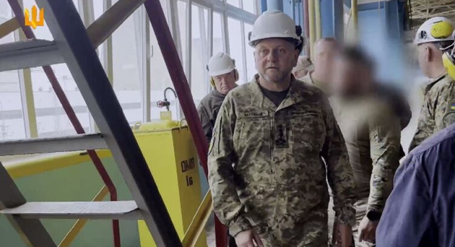 Zaluzhnyi visited the Rivne NPP as part of preparations for a possible terrorist attack at the NPP