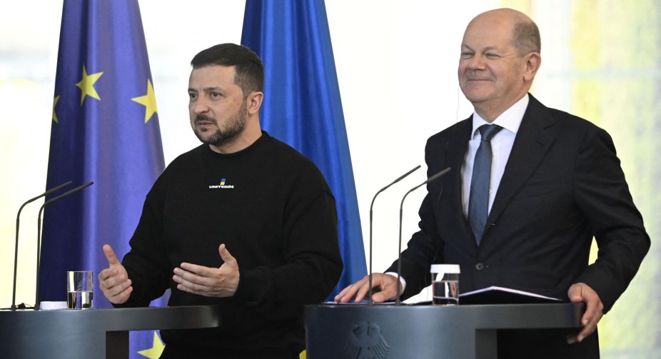 Зеленський провів розмову з Шольцом. Обговорили гарантії безпеки і не тільки
