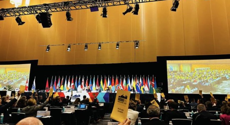 The OSCE Parliamentary Assembly recognized Russia as a sponsor of terrorism