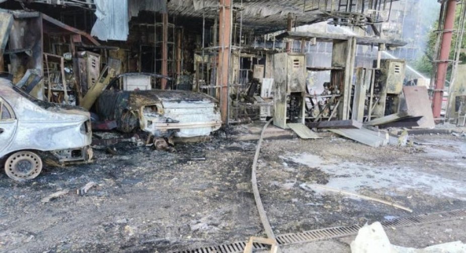 Fire at a gas station in Kyiv: criminal proceedings have been opened