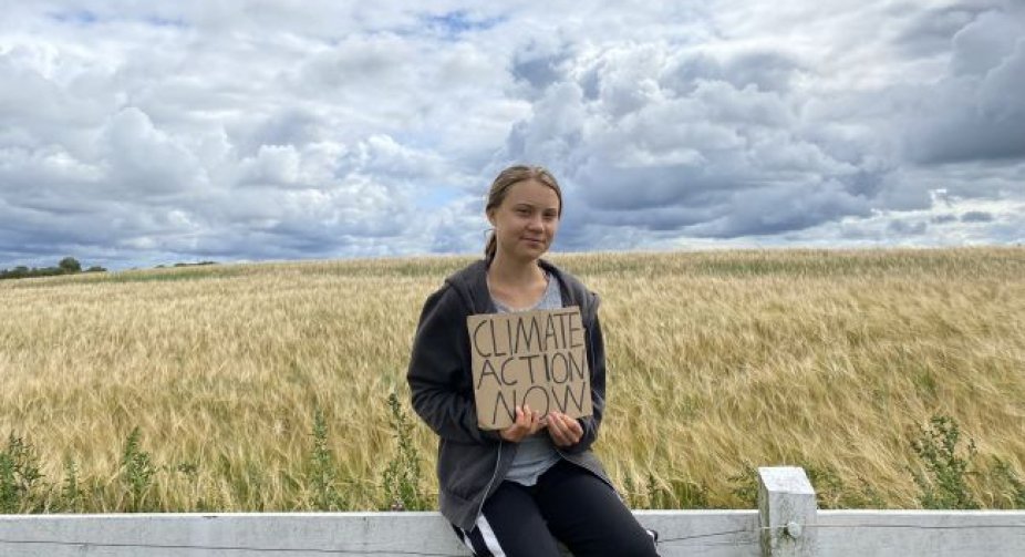 Greta Thunberg was fined for "climate" protest and disobedience to the police