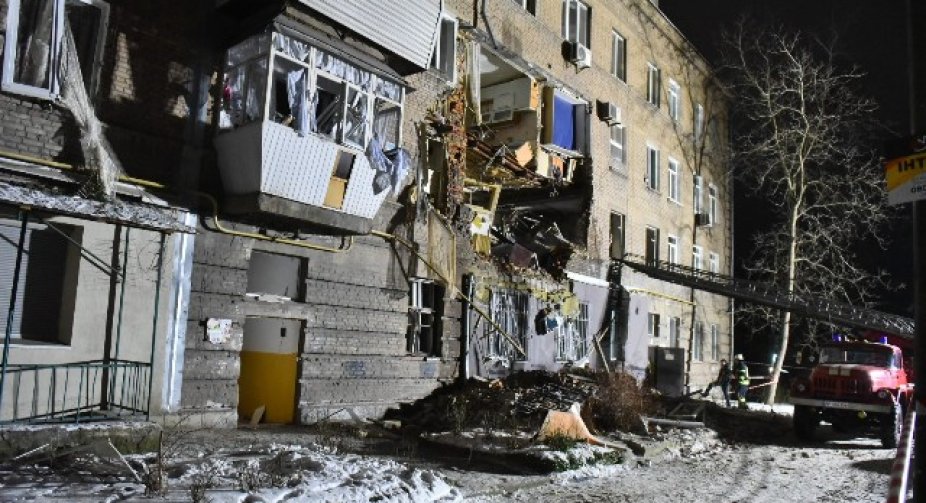 An explosion rang out in Zaporizhzhya