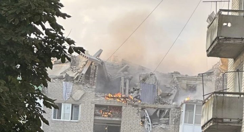 Приліт по житловому будинку в Покровську Донецької області (ОНОВЛЕНО)