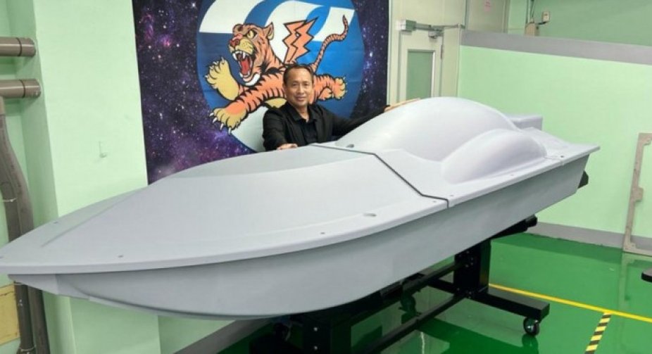 Echoes of the war in Ukraine: a naval drone was presented in Taiwan