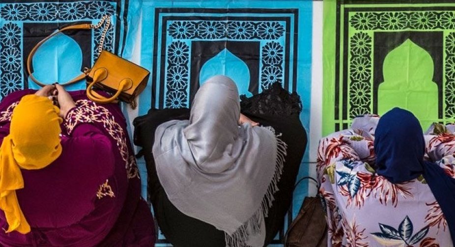 Muslims celebrate the end of Ramadan