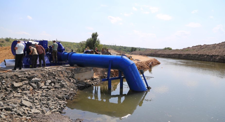 Water supply to Kryvyi Rih resumed from the south