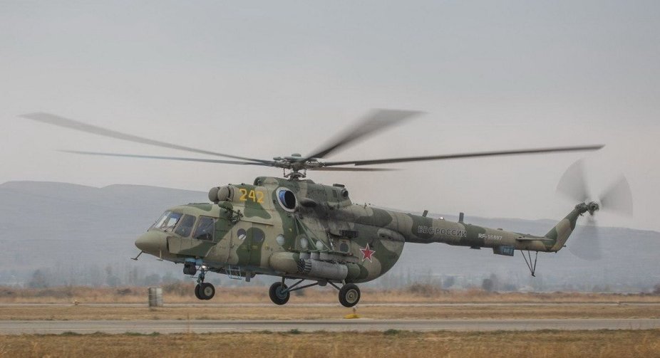 У Росії розбився вертоліт Мі-8