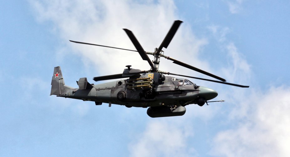 Російський вертоліт Ка-52 впав в Азовському морі