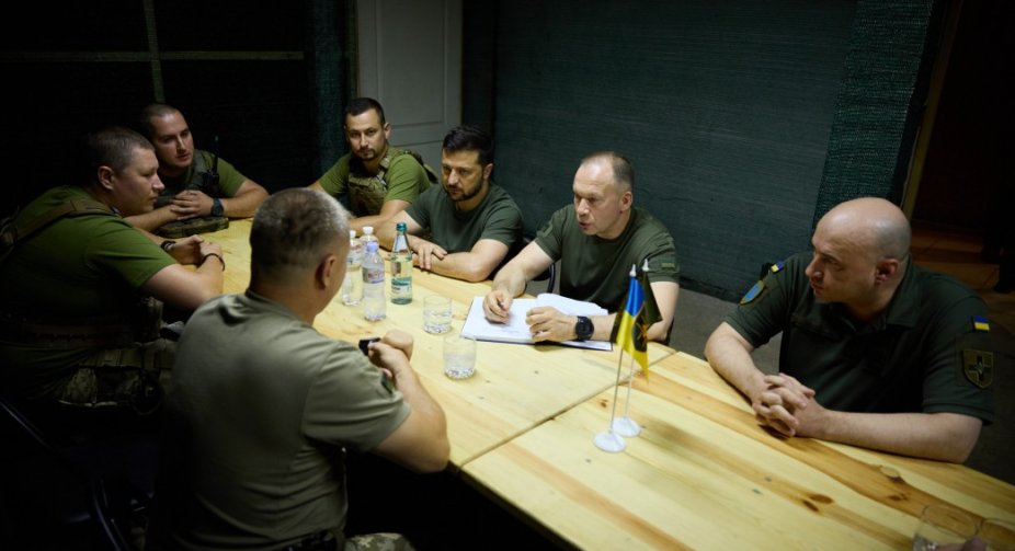 Zelensky visited combat brigades in the Bakhmut direction