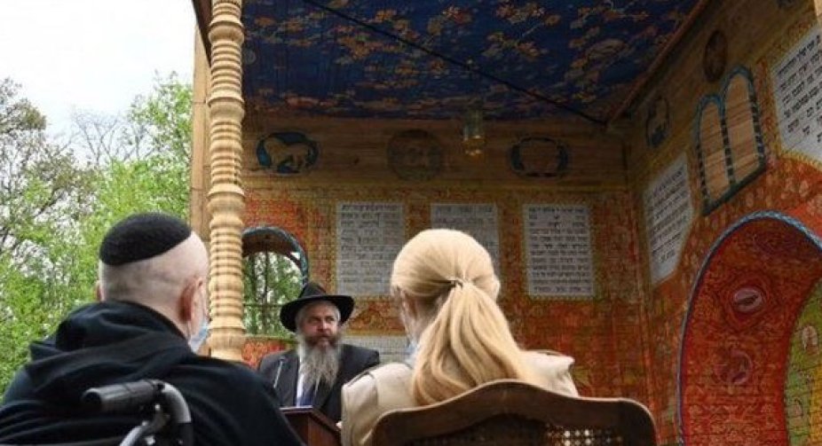 Synagogue opens at Nazi massacre site in Ukraine