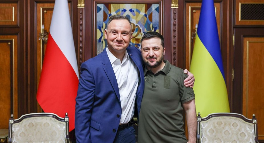 A meeting between Zelensky and Duda will take place soon