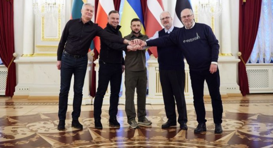 Зеленський, Дуда і Науседа зустрілися в Нью-Йорку і обговорили питання зерна
